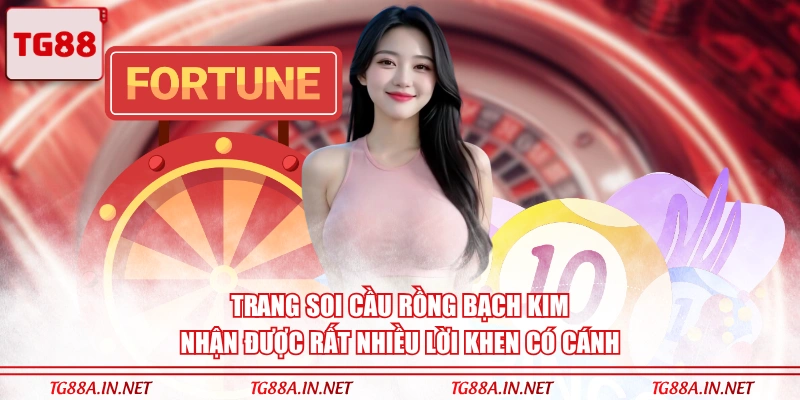 Trang soi cầu Rồng Bạch Kim nhận được rất nhiều lời khen có cánh