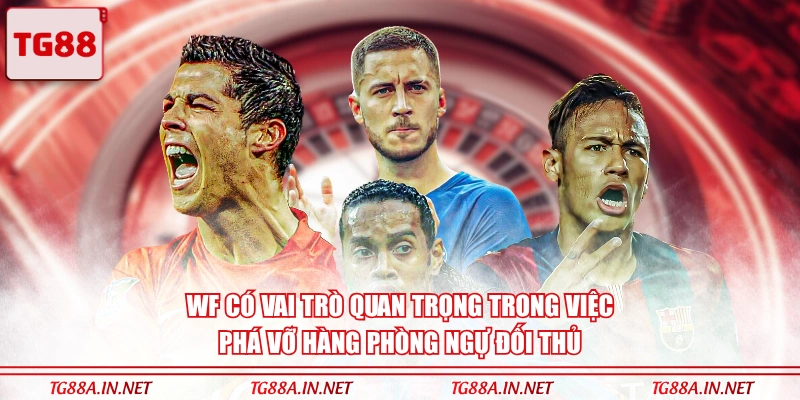 WF có vai trò quan trọng trong công việc phá vỡ hàng phòng ngự đối thủ