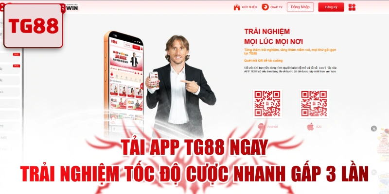 Tải App TG88 Ngay - Trải Nghiệm Tốc Độ Cược Nhanh Gấp 3 Lần